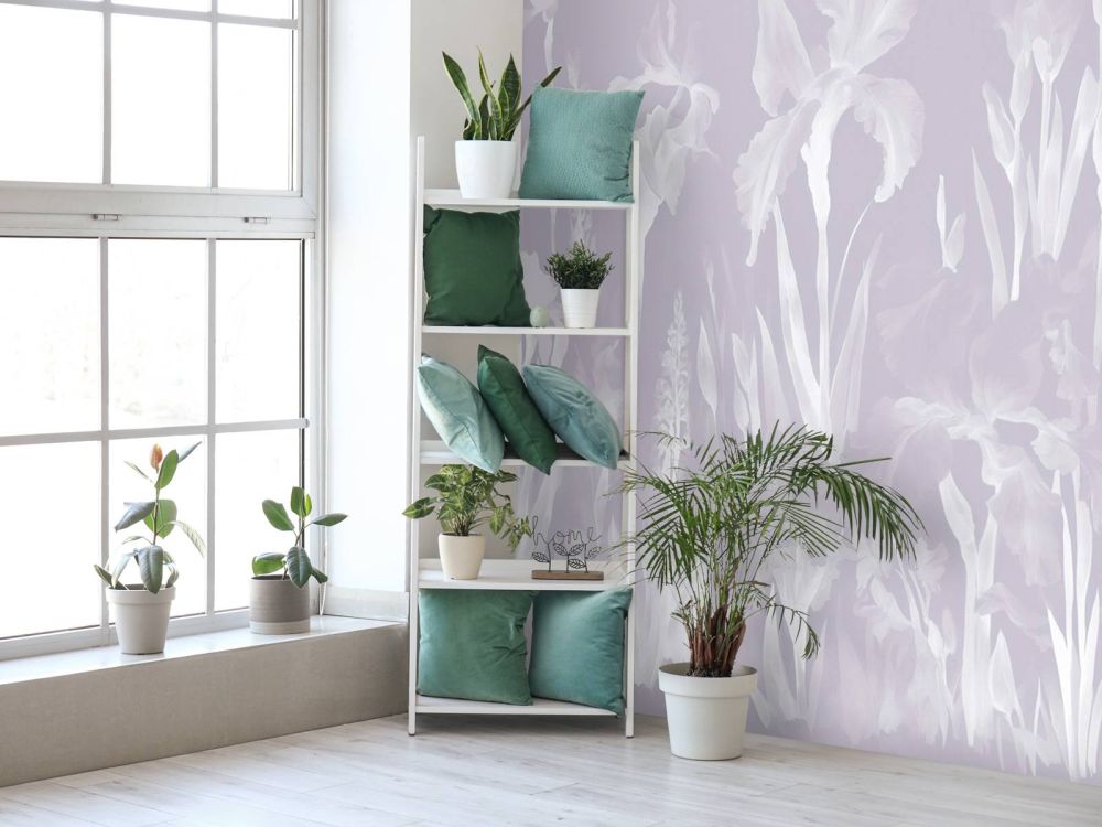 Happy Spring Dusky Purple