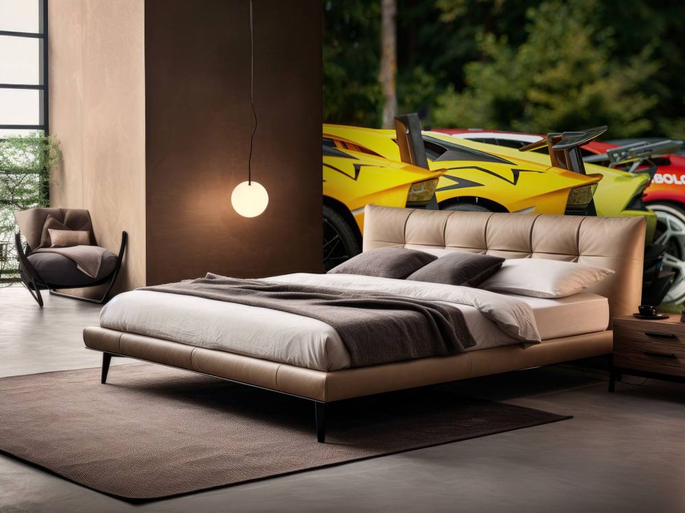 Supercar collectie iIn natuur