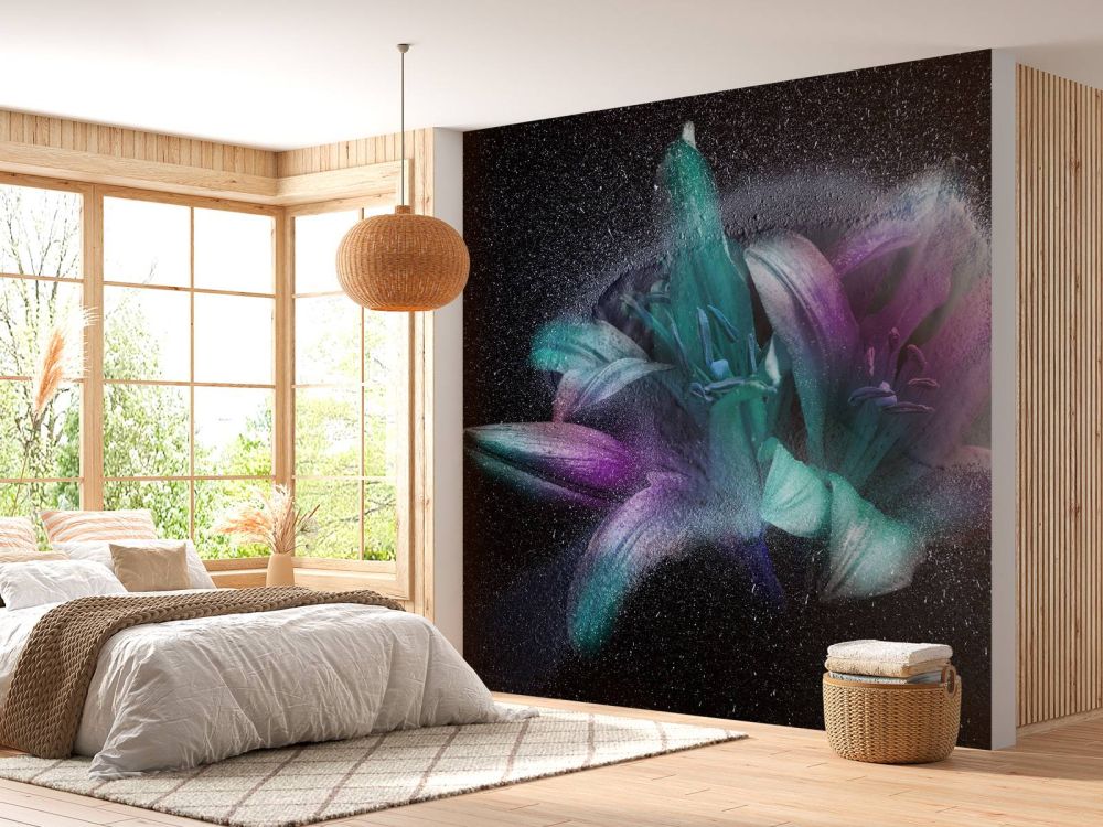 Neon bloemen