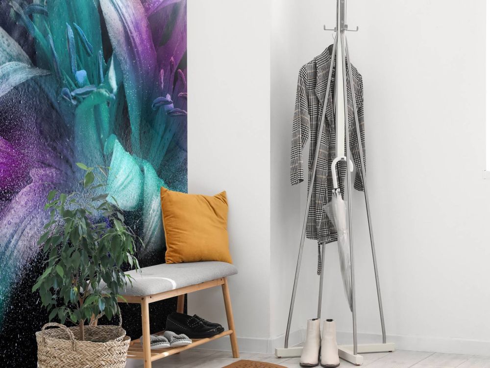 Neon bloemen