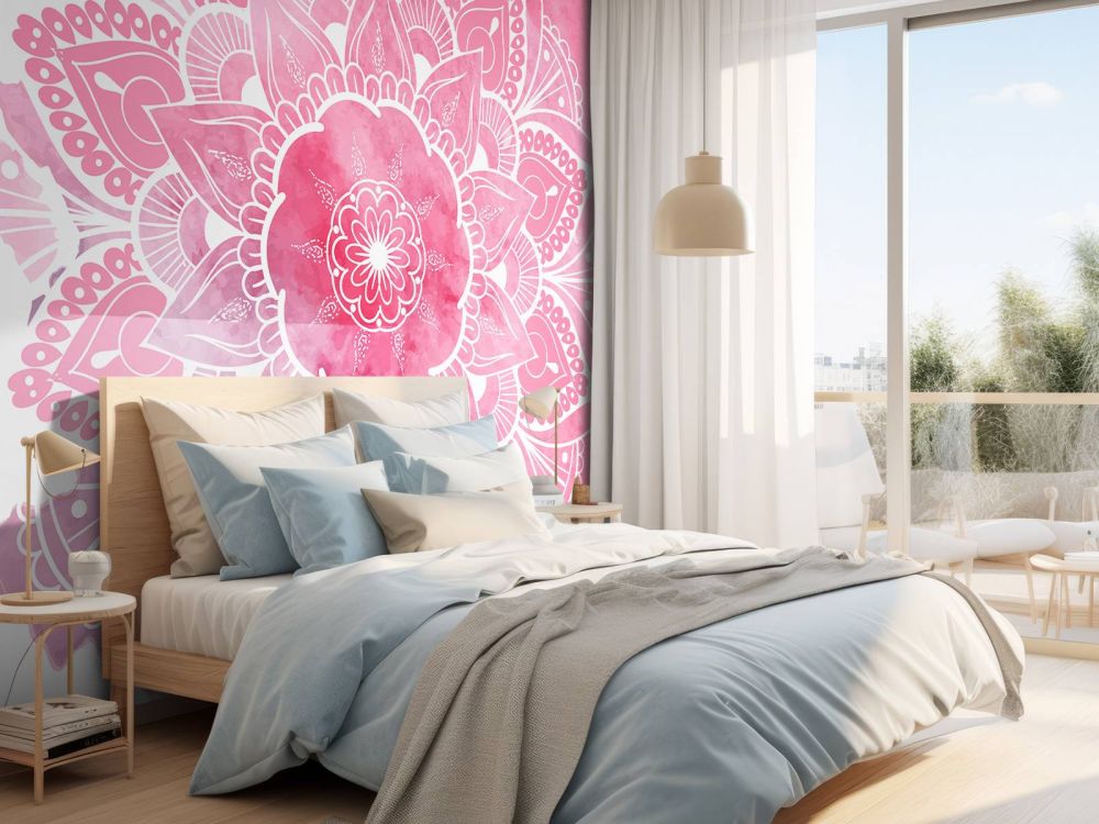Mandala met bloemenpatroon
