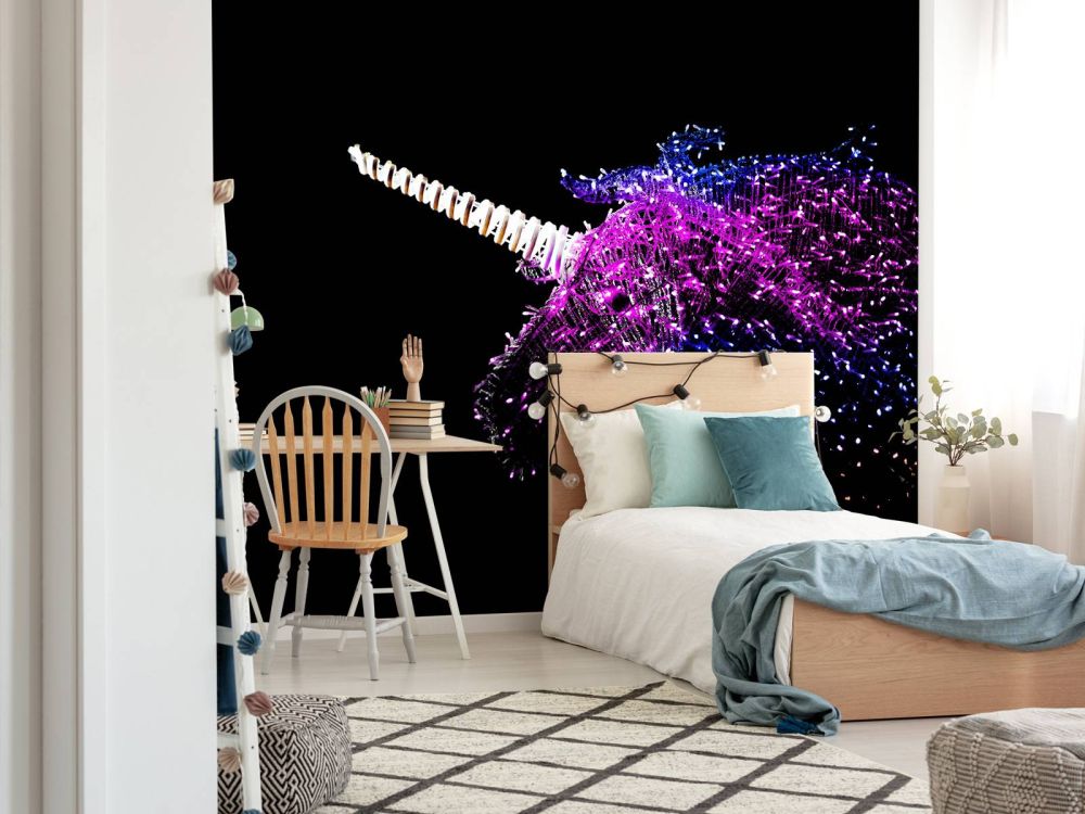 Lichtgevende unicorn