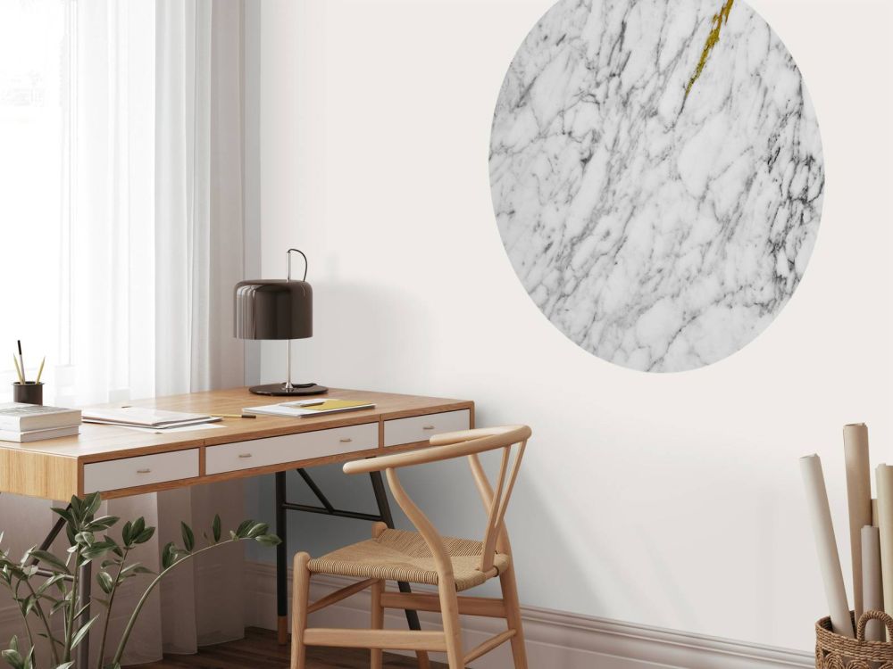 Marmer met wit en zwart