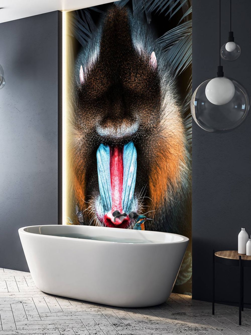 Mandrill Portret