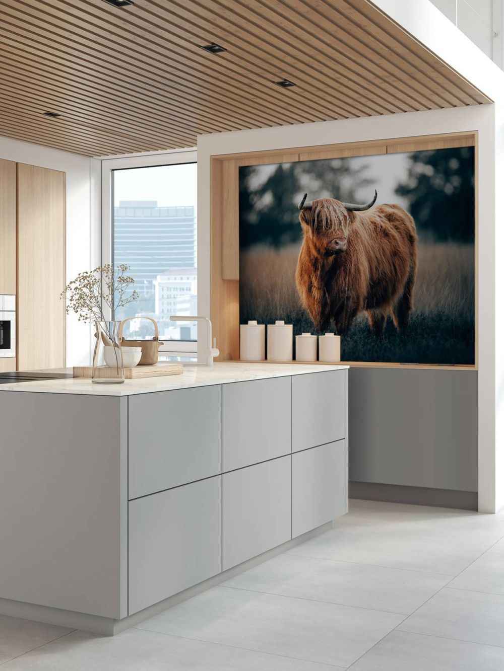 Portret van hooglanders