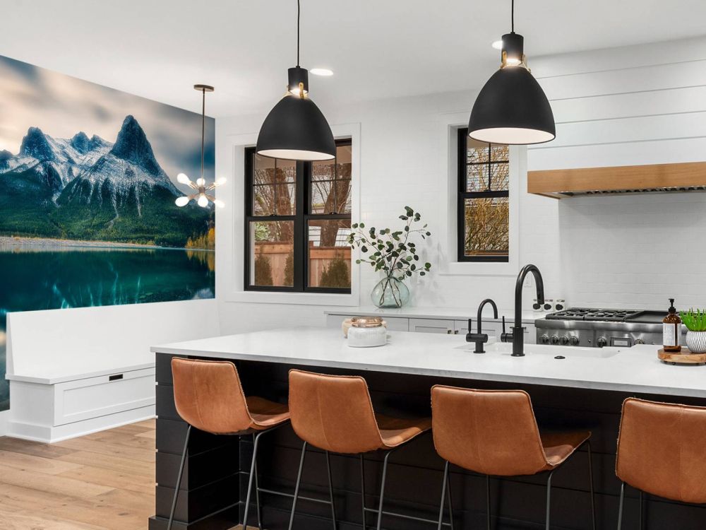 Autumn reflection in the water