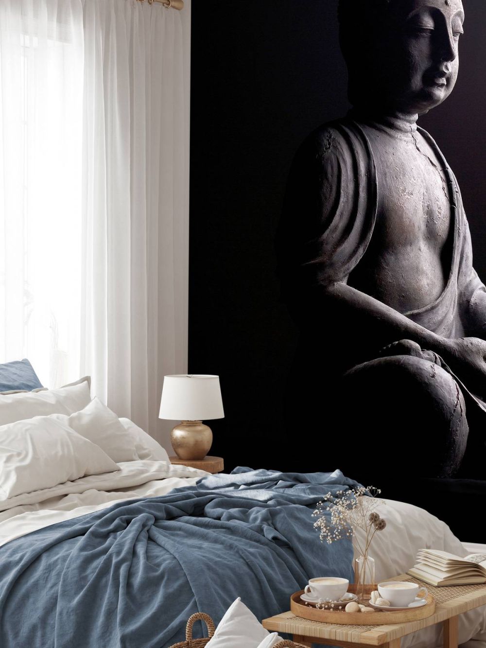 Stenen Buddha