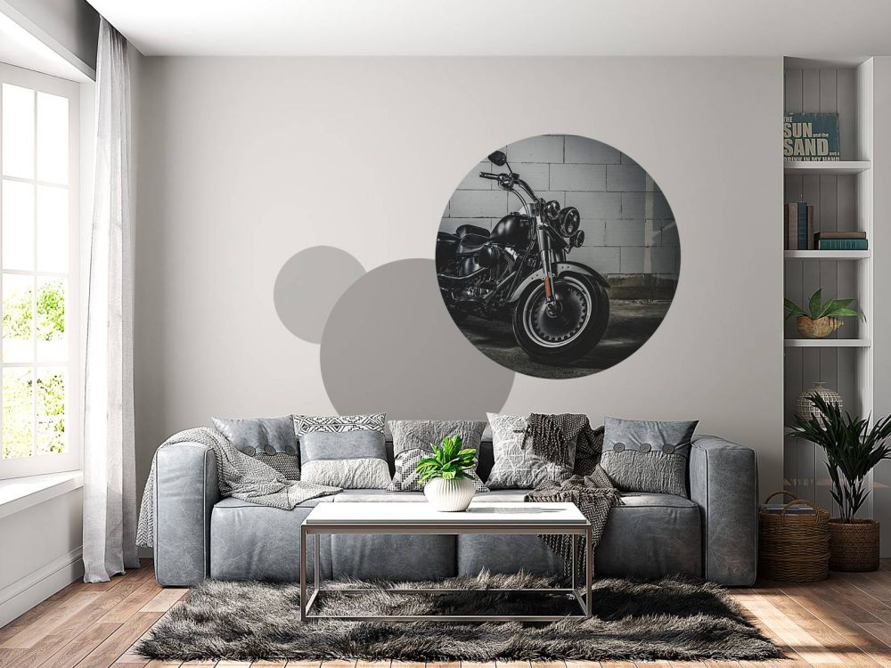 Prachtig gepoetste motor
