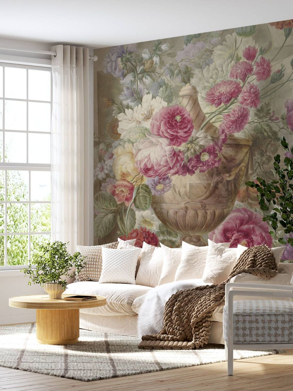 Vaas met bloemen, Pieter van Loo