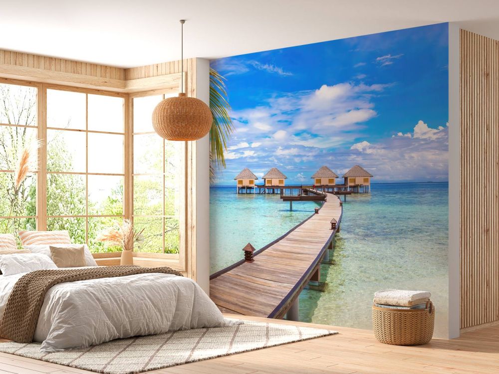 Watervilla's op de Malediven
