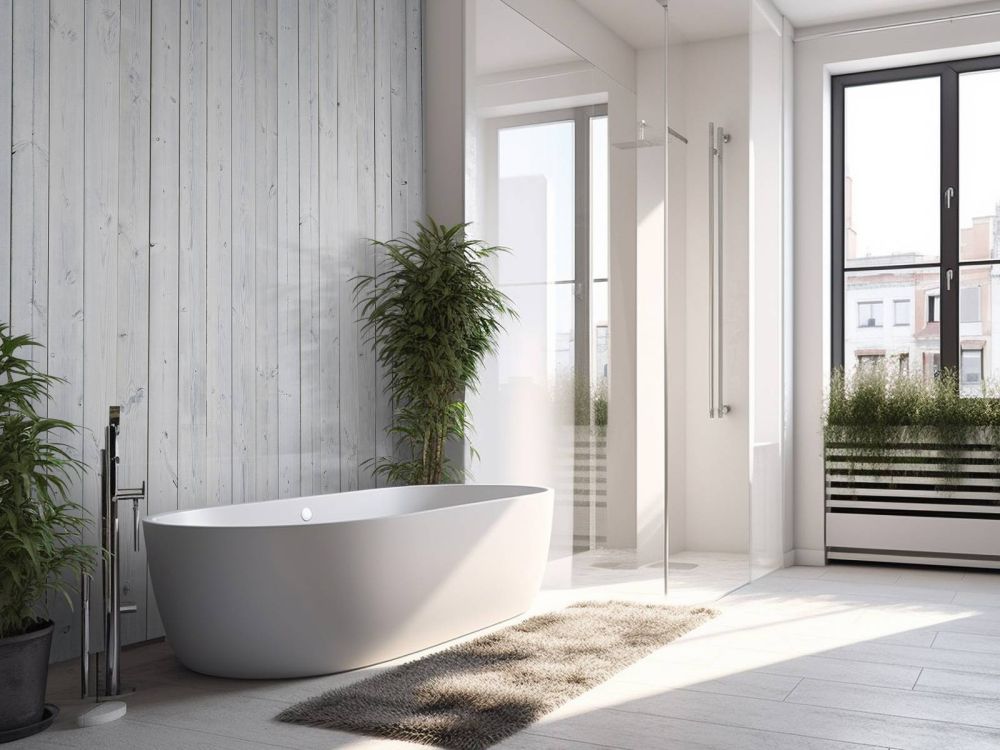 Whitewash hout verticaal