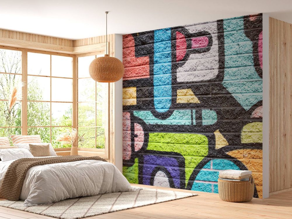 Graffiti muur