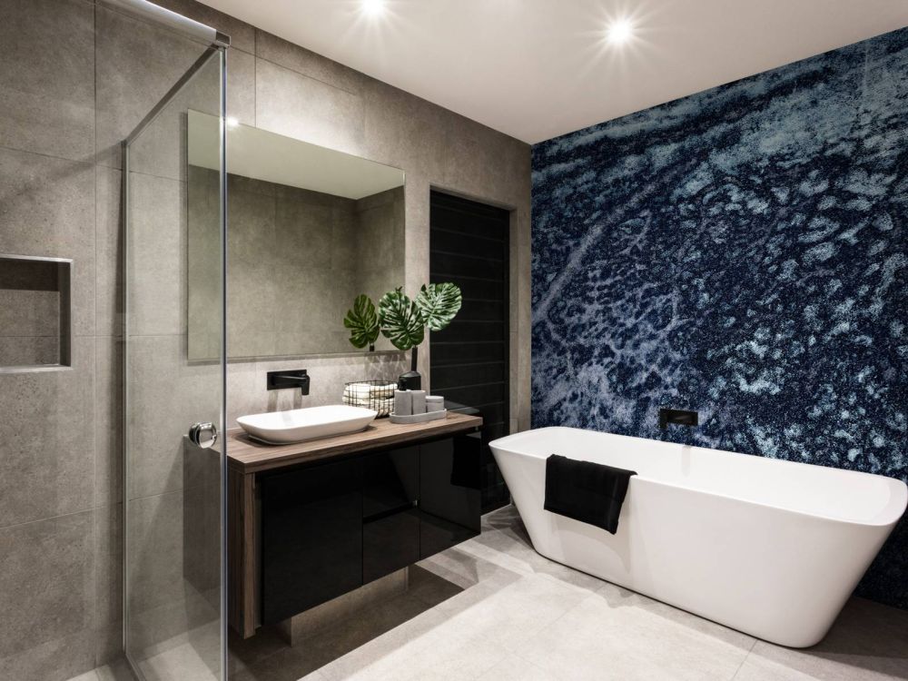 Structuur blauw