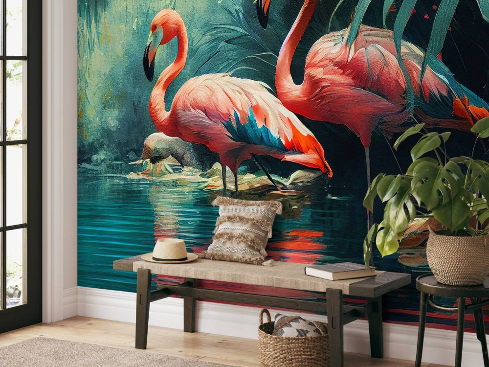 Flamingo Oase Ontwaken