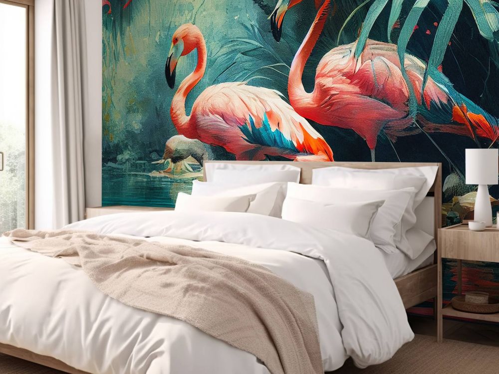 Flamingo Oase Ontwaken