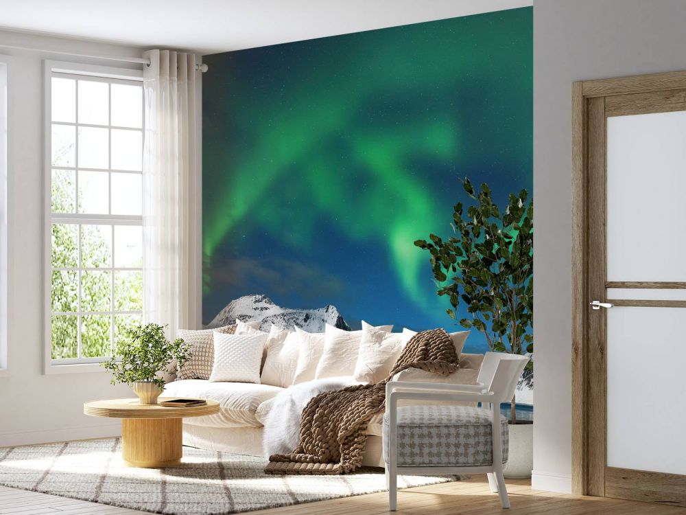 Noorderlicht in Noorwegen