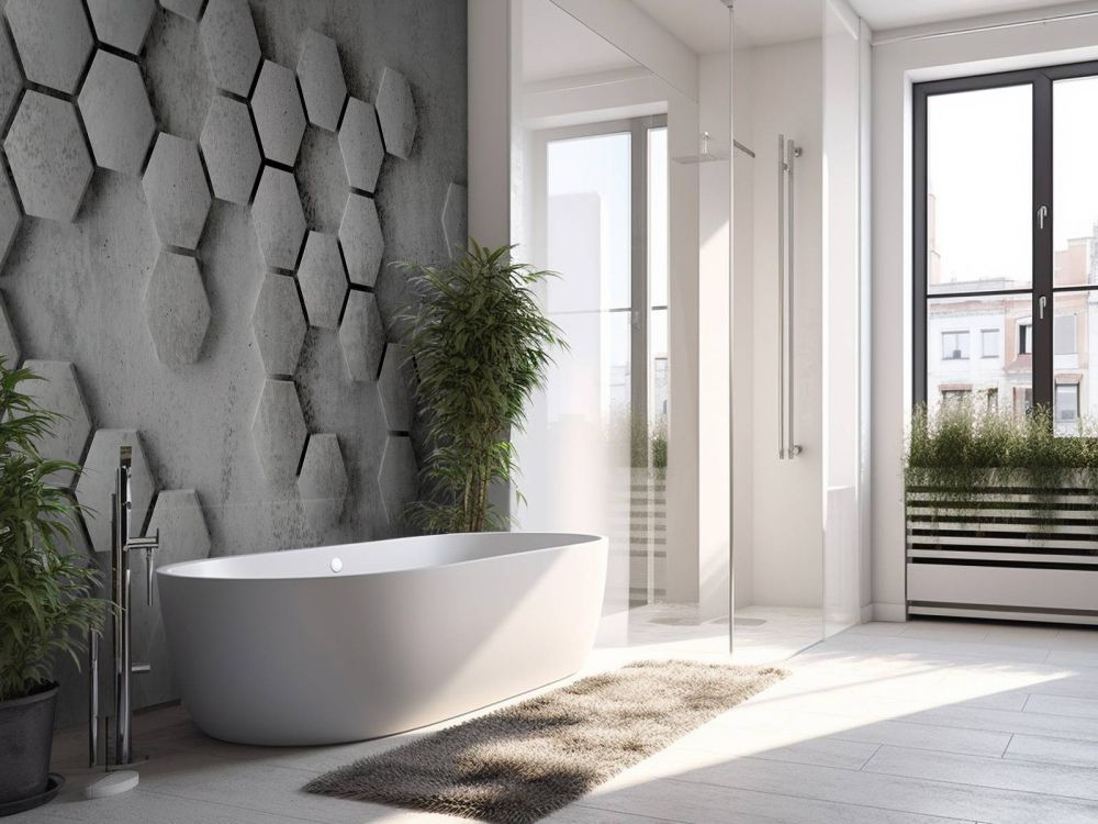 Moderne hexagons