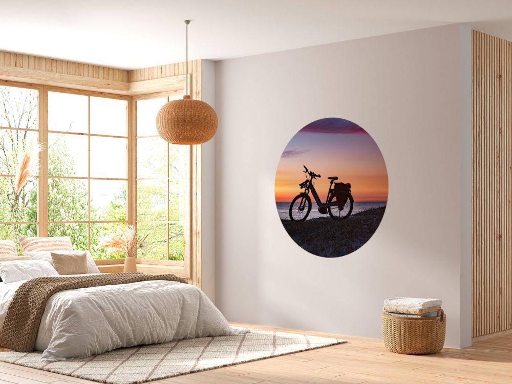 Fiets aan een zee