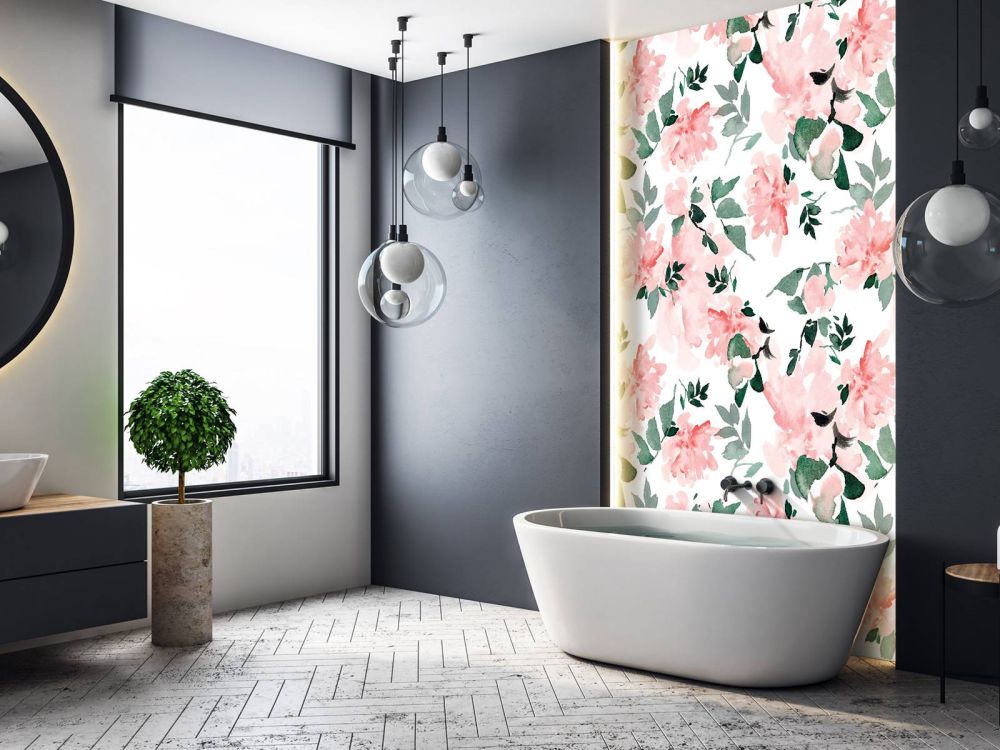 Waterverf bloemen
