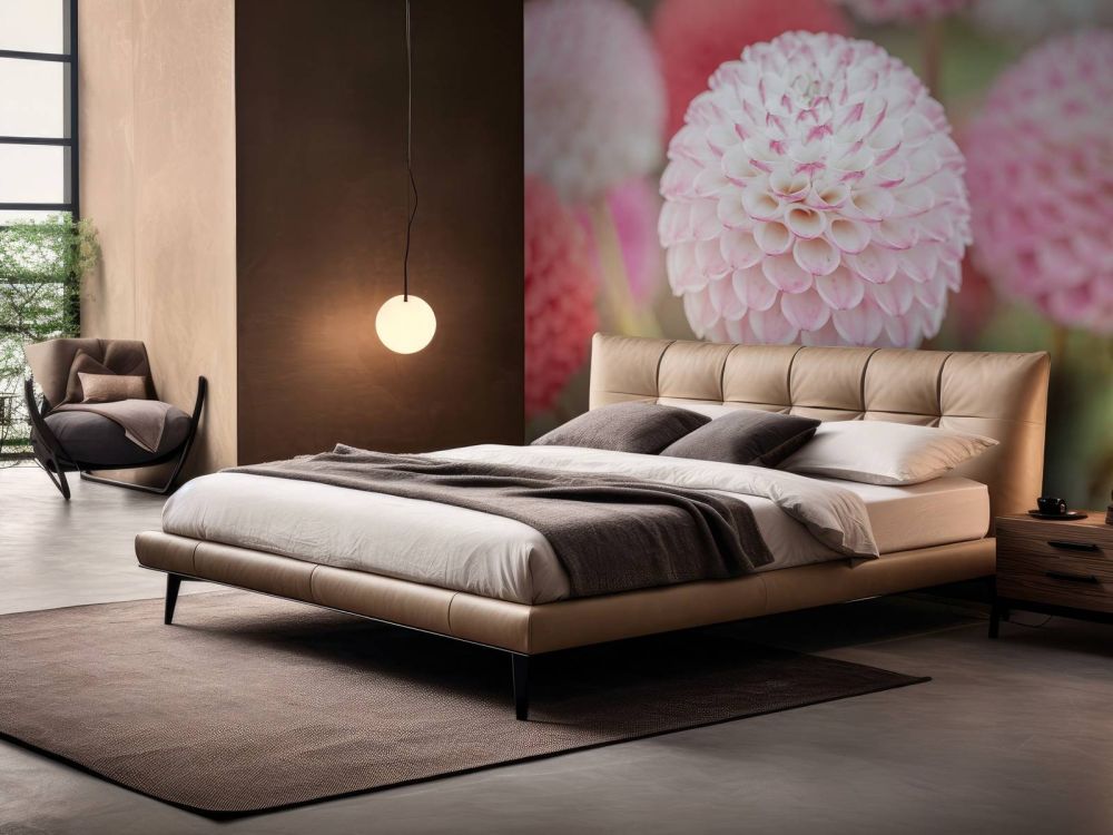 Roze dahlia bloemen