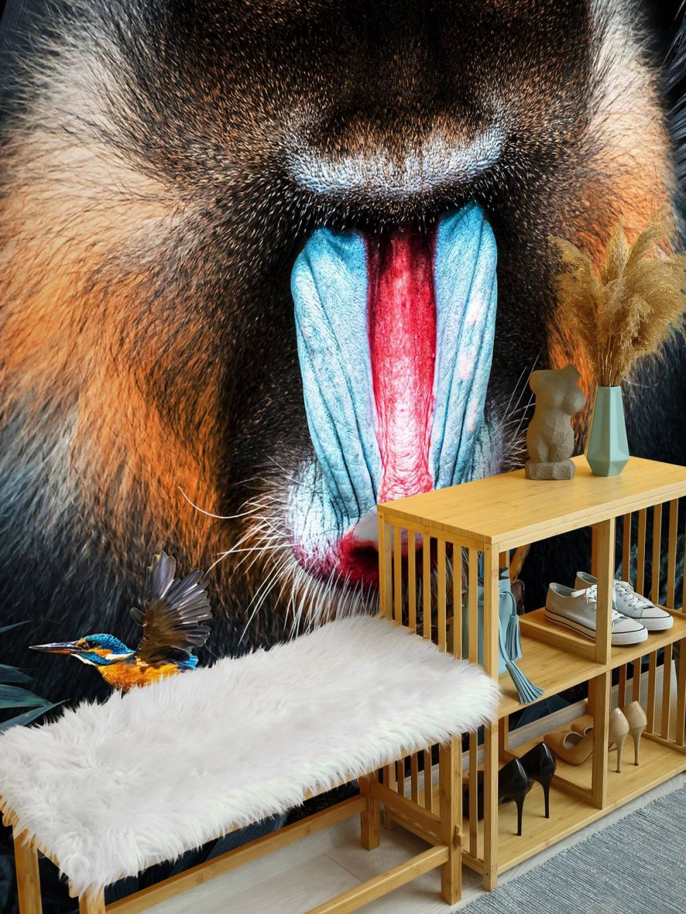 Mandrill Portret