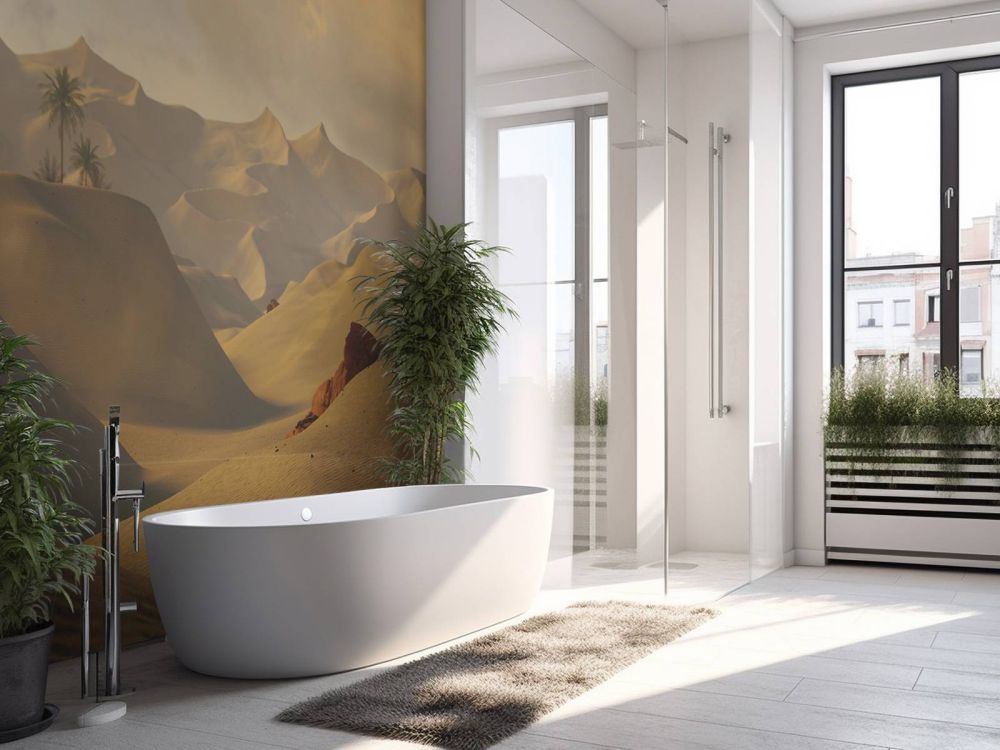 Golden hour in de woestijn