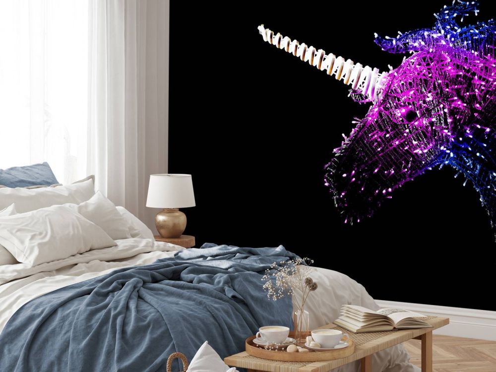 Lichtgevende unicorn