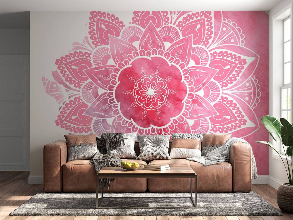 Mandala met bloemenpatroon