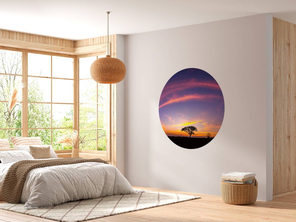 Zonsondergang in Afrika