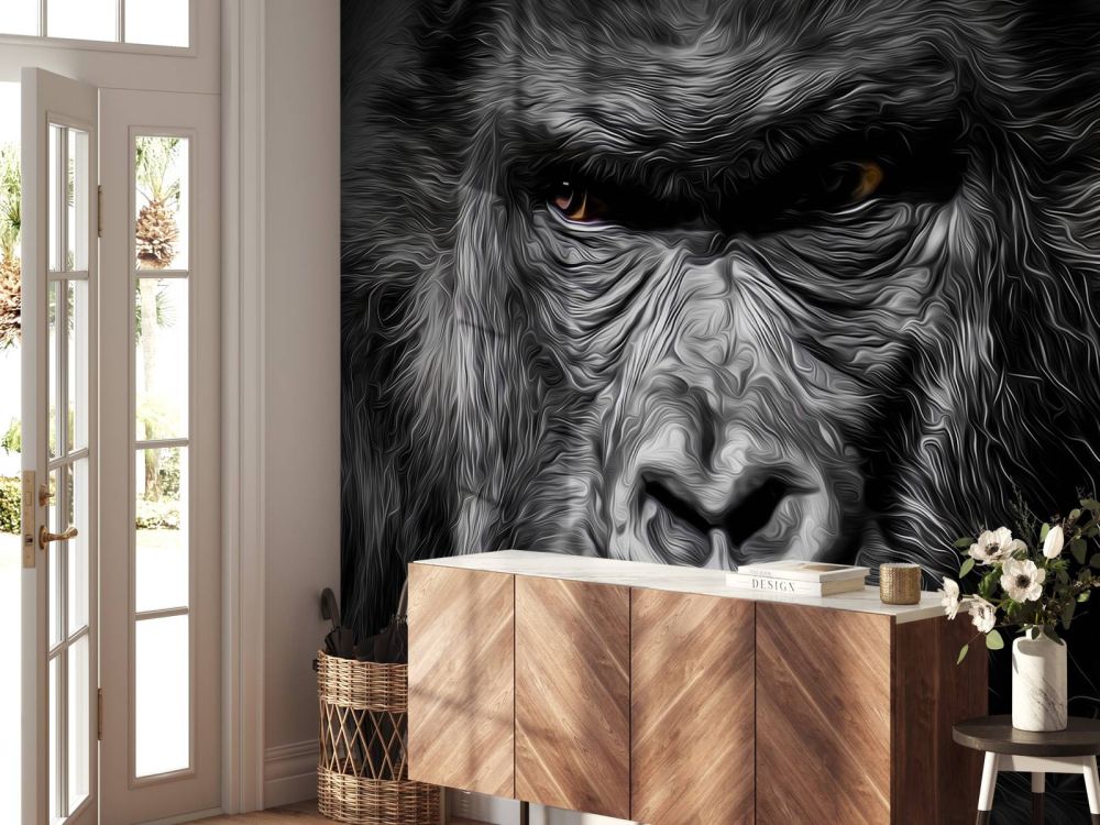 Getekende Gorilla
