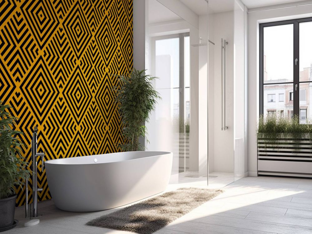 Zwart-gouden Art Deco