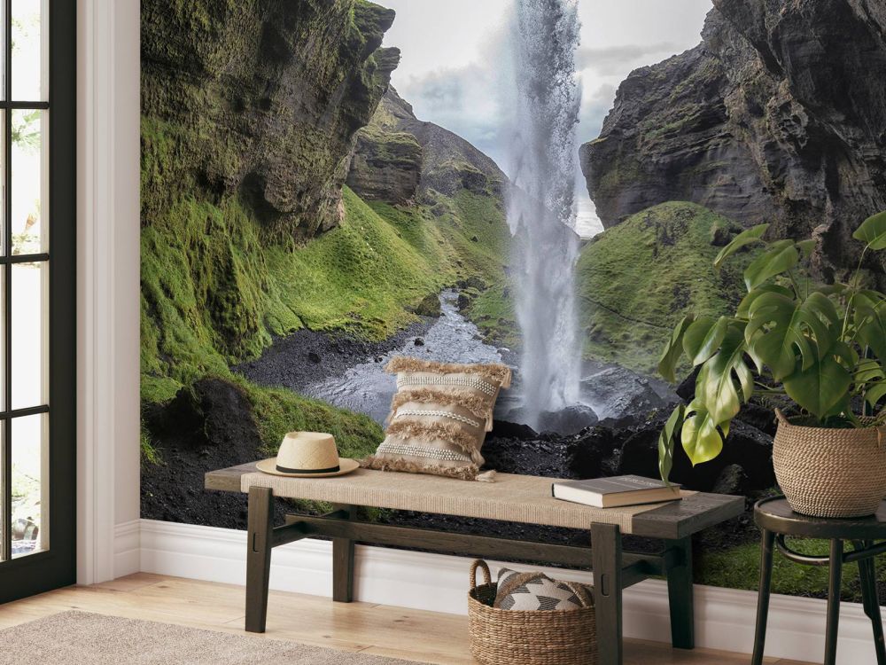 Hidden waterfall