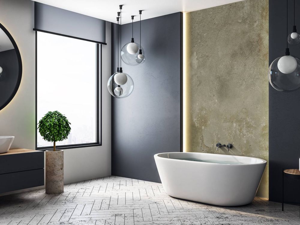 Oude muur met verweerde stuc