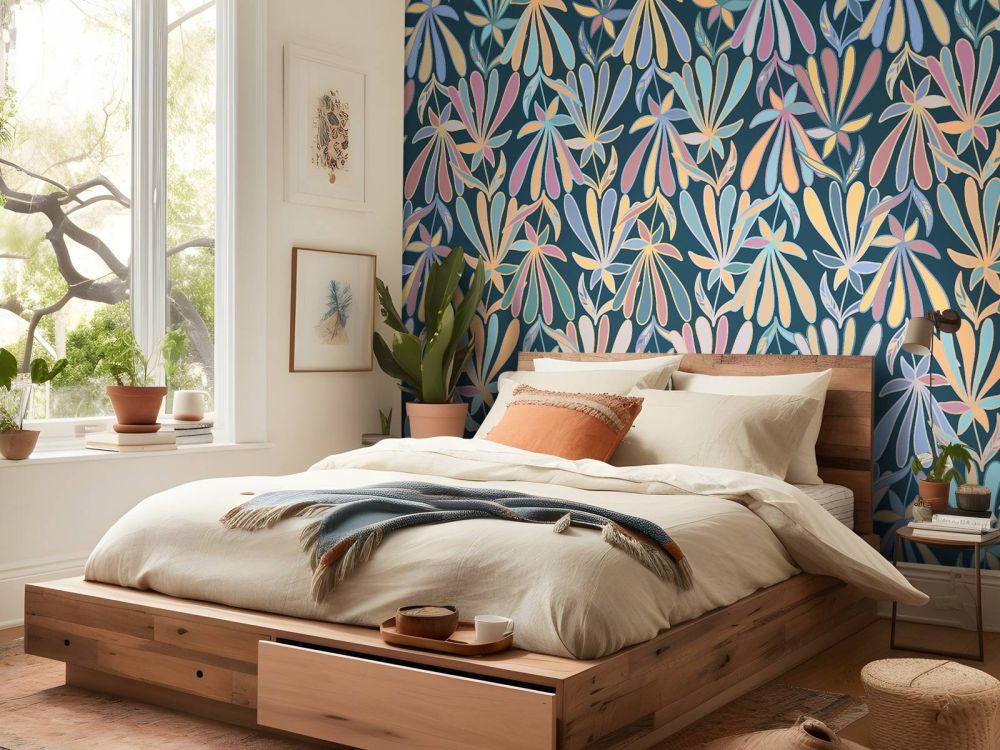 Bloemen in pastel tinten