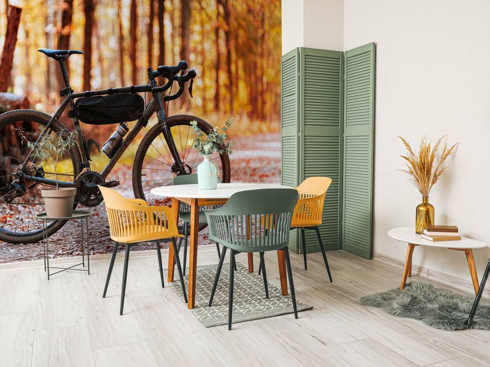 Fiets in de herfst