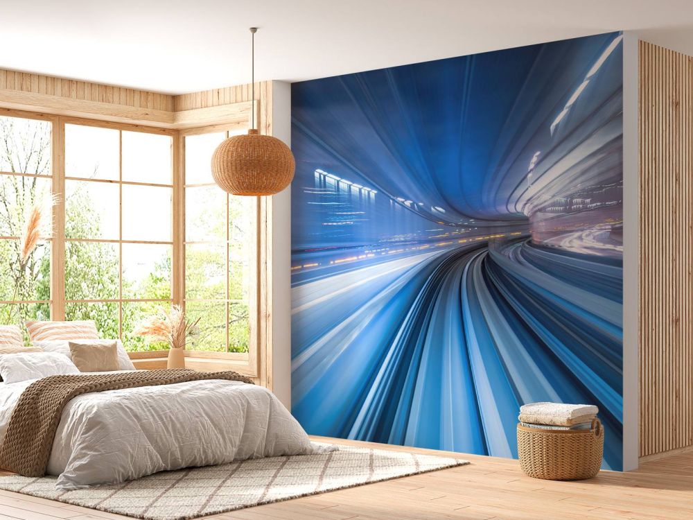 3D effect van snelheid