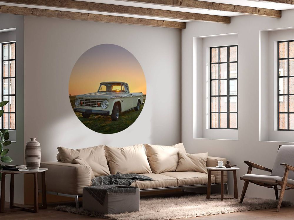 Pick-up bij zonsopgang