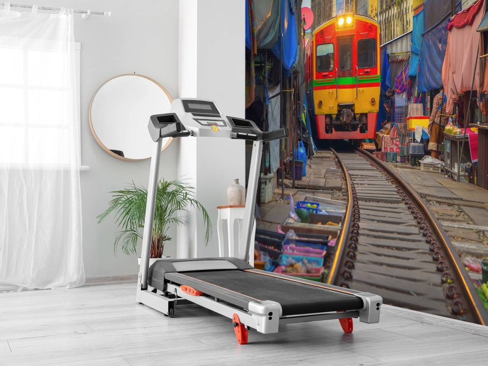Trein op de markt