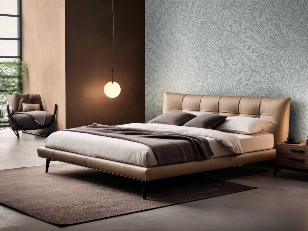 Morris Florals & Leaves - poeder blauw