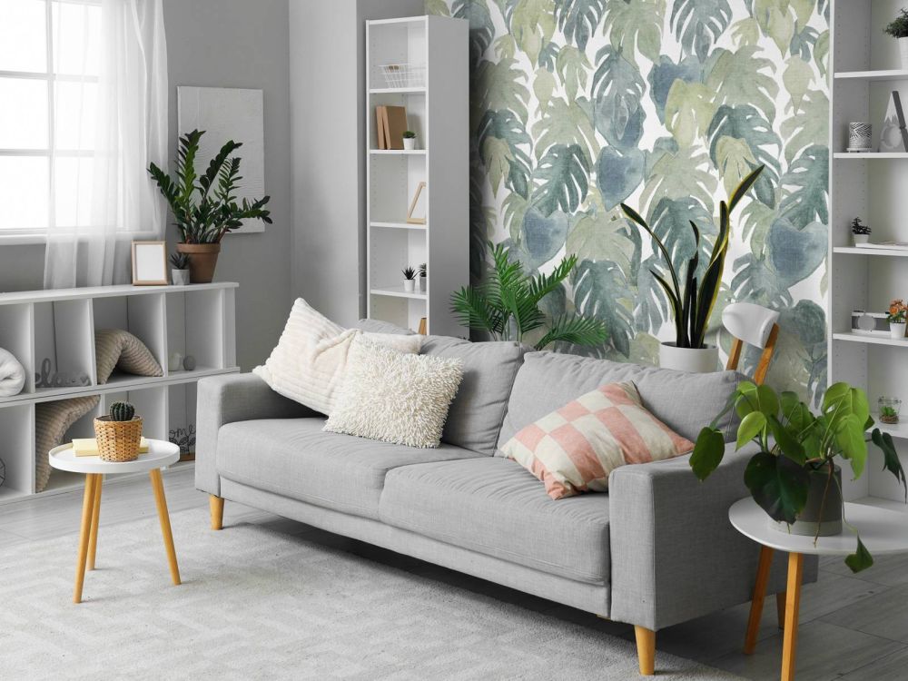 Tropical watercolour Palms