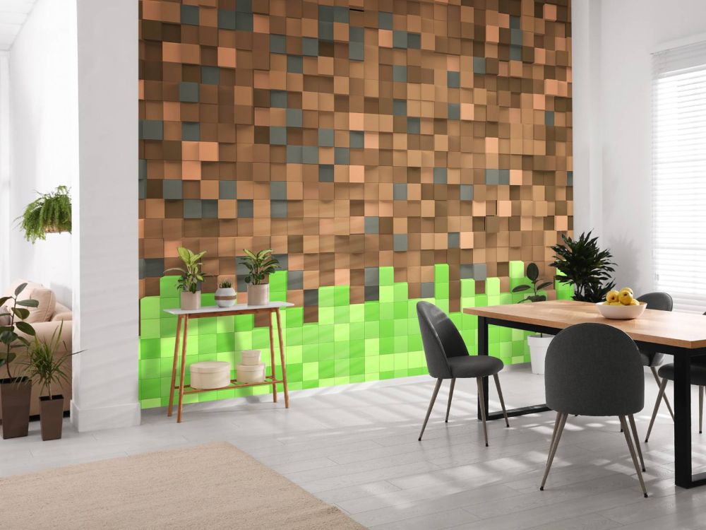 Minecraft grasveld