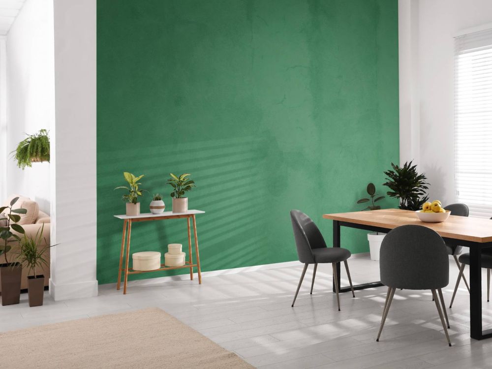Varen groen beton