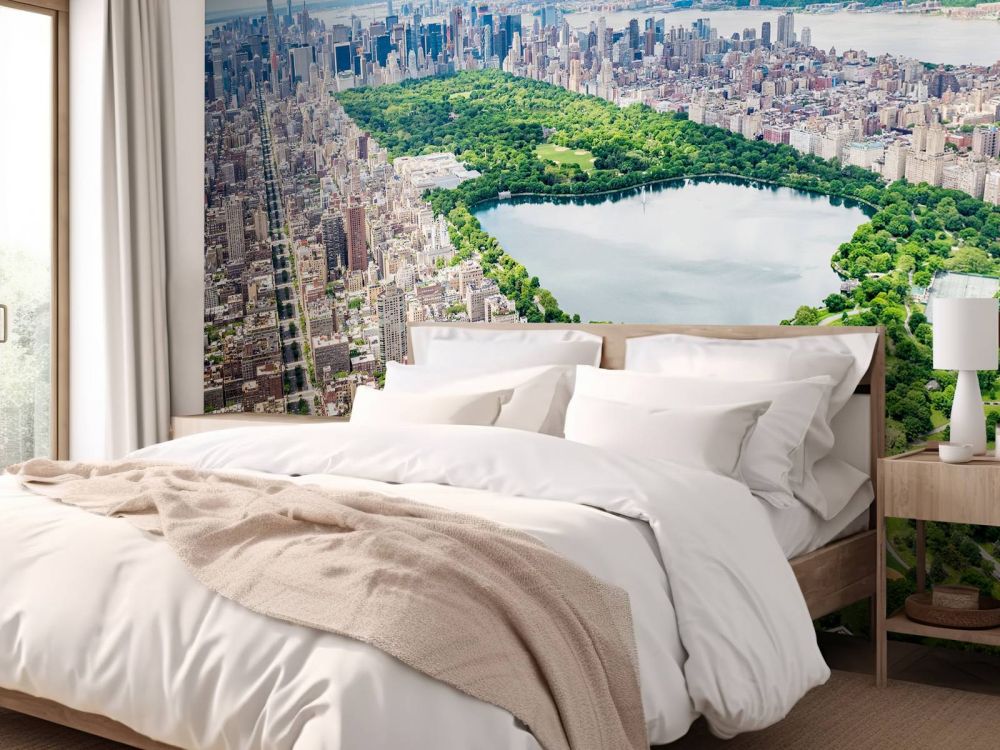 Skyline met Central Park