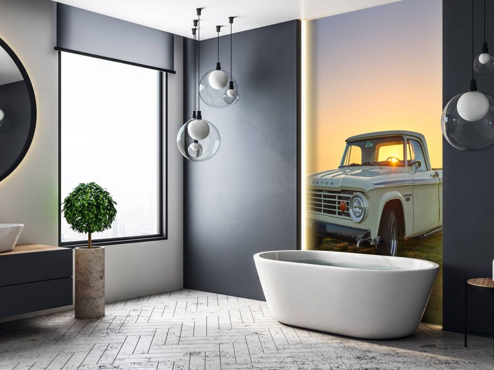 Pick-up bij zonsopgang