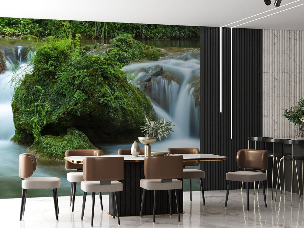 Waterval in het bos