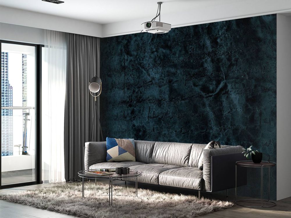 Blauw koper structuur