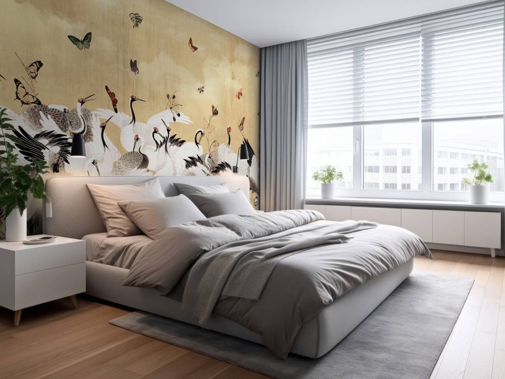 Golden Dance of Cranes