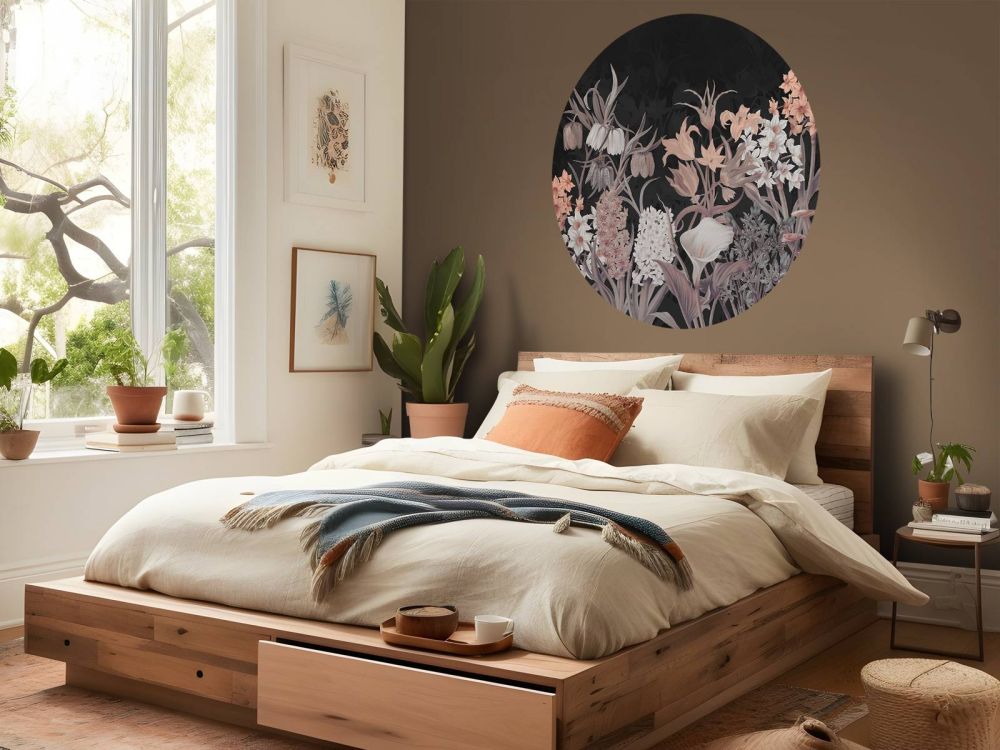 Spring Flowers - Vintage Sepia