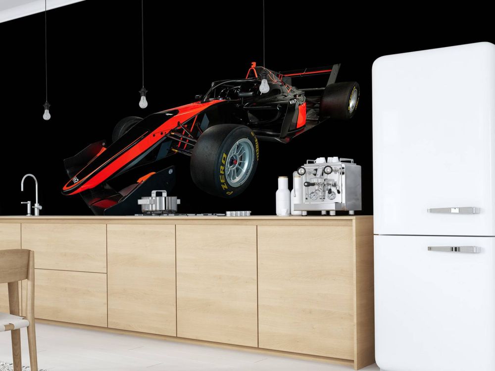 Formule 3 - Left front view - dark