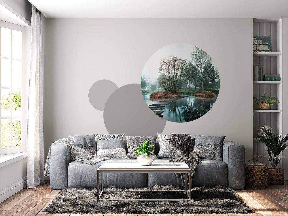 Herfst vintage landschap